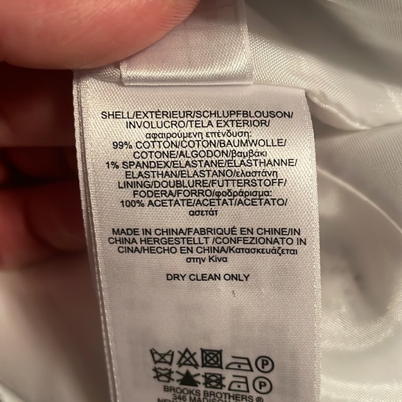 NWT Brooks Brothers Floral B/W Sheath A-Line Dress sz 10 - Picture 9 of 11